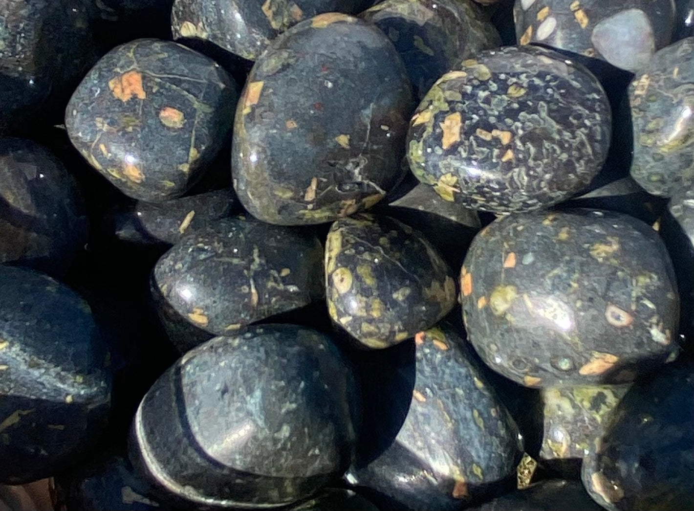 Plum Blossom Jasper Tumble Mountain Mineral Market